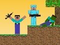 Logħba Noob kontra Pro: Apokalissi ta 'Zombie onlajn