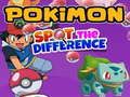 Logħba Pokémon Isibu l-differenzi onlajn