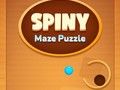 Logħba Puzzle ta 'Laberint Spiny onlajn