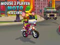 Logħba Mouse 2 Player Moto Racing onlajn