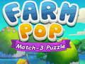 Logħba Ferm Pop Match-3 Puzzles onlajn