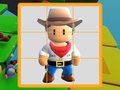 Logħba Stumble Boys Jiżżerżaq Puzzle  onlajn