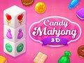 Logħba Candy Mahjong 3D onlajn