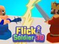 Logħba Suldat Flick 3D onlajn