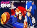 Logħba Super Mario u Sonic Dance FNF onlajn