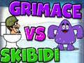 Logħba Grimace kontra Skibidi onlajn Logħba Grimace kontra Skibidi onlajn