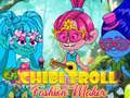Logħba Kreazzjoni ta 'Moda Chibi Troll onlajn