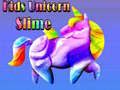 Logħba Slime ta' Unicorn għal tfal onlajn