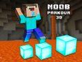 Logħba Noob Parkour 3D onlajn Logħba Noob Parkour 3D onlajn