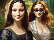 Logħba Esperimenti tal-moda Mona Lisa onlajn