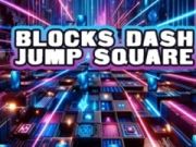Logħba Blokki Dash Jump Kwadrat onlajn