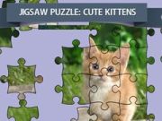 Logħba Puzzlu għall-Qattus Cute onlajn