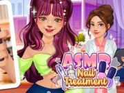 Logħba Trattament tal-Nagel ASMR onlajn