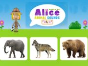 Logħba Dinja ta' Ssounds ta' Anmali ta' Alice onlajn