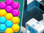 Logħba Logħba Puzzled Hexa Blast onlajn