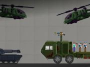 Logħba Playground Pixel: Sandbox tal-Gwerra onlajn