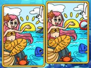 Logħba Mermaids Isibu l-Iffirenza onlajn Logħba Mermaids Isibu l-Iffirenza onlajn