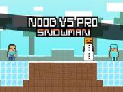 Logħba Noob kontra Pro Snowman onlajn