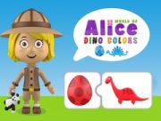 Logħba Dinja tal-Kuluri Dino ta' Alice onlajn Logħba Dinja tal-Kuluri Dino ta' Alice onlajn