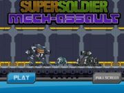 Logħba Attakk ta' Mech Super Soldat onlajn