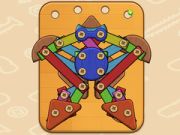 Logħba Puzzle ta' Injam u Skruta onlajn