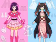 Logħba Anime Doll- DIY Cosplay Girl onlajn