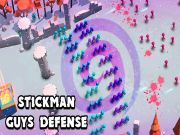 Logħba Stickman Guys Defense onlajn