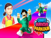 Logħba OBBY SOVERVAVA L-PARKOUR onlajn