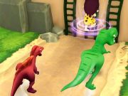 Logħba Id-dinosawru jiċċaqilqu onlajn