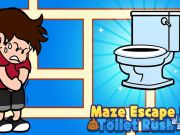 Logħba Maze Escape Toilet Rush onlajn