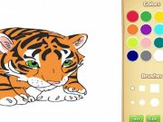 Logħba Ktieb tal-kulur tat-tiger tat-trabi onlajn