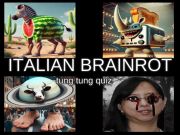 Logħba Kwizz Taljan Brainrot Tung Tung onlajn