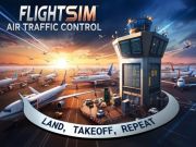 Logħba Kontroll tat-Traffiku tal-Ajru tat-Titjira Sim onlajn