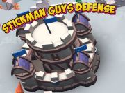 Logħba Stickman Guys Defense onlajn