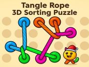 Logħba Hazel Tangle Rope 3D: Issortjar ta 'puzzle onlajn