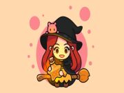 Logħba Potion Merge Witch onlajn