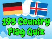 Logħba 195 Quiz tal-Bandiera tal-Pajjiż onlajn