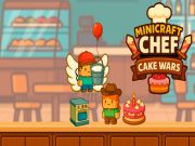 Logħba Minicraft chef cake Wars onlajn