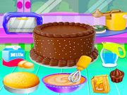 Logħba Kid Cakes Maker Cooking Bakery onlajn