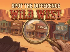 Logħba Sib Id-Differenza Wild West onlajn