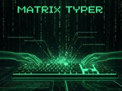 Logħba Logħba Matrix Typer onlajn