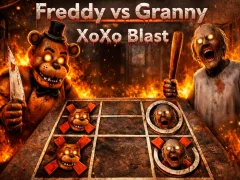 Logħba Freddy vs Granny XoXo Blast onlajn