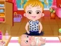 Logħba Baby Hazel Tilqim tat-Twelid  onlajn