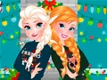 Logħba Sorelle Sweater Kbir ta' Christmas onlajn
