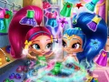 Logħba Tindif tal-Appendiċi Shimmer u Shine onlajn
