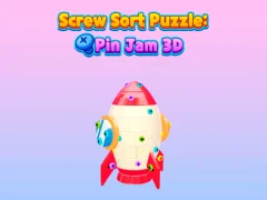 Logħba Sort Sort Puzzle: Pin Jam 3D onlajn