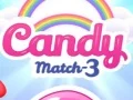 Logħba Candy Match 3 onlajn