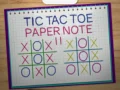 Logħba Tic Tac Toe Nota tal-Paper 2 onlajn