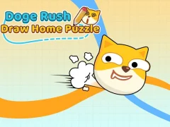 Logħba Doge Rush tiġbed puzzle tad-dar onlajn
