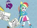 Logħba Ktieb ta' Kulur Equestria Girls onlajn Logħba Ktieb ta' Kulur Equestria Girls onlajn